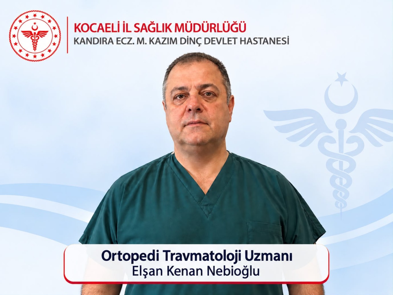 Kandıra Devlet Hastanesi’nde Ortopedi Kadrosu Güçlendi