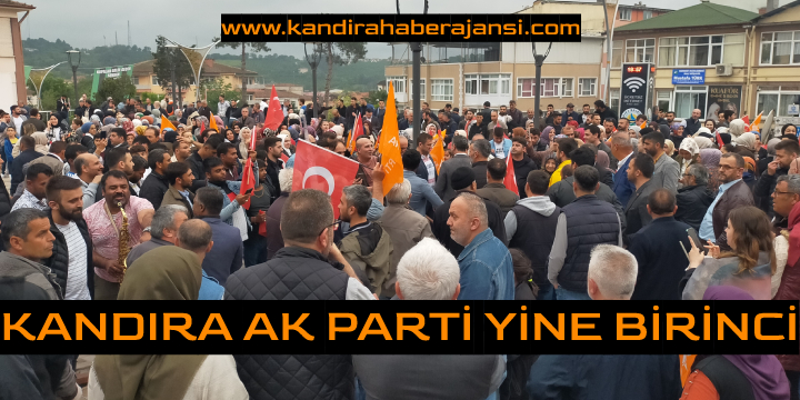 Kandıra Bu Seçimde de Kocaeli'nde  Birinci Oldu