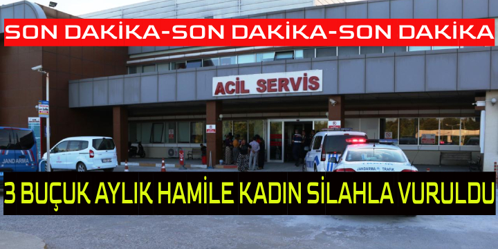 Kandıra'da 3.5 Aylık Hamile Kadın Silahla Vuruldu