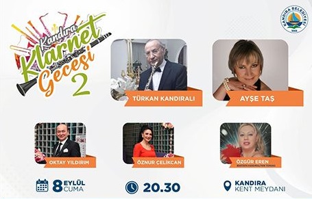 Türkan Kandıralı bu akşam Kandıra'da konser verecek