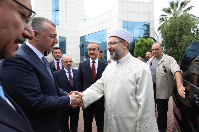 Büyükakın Erbaş'ı misafir etti