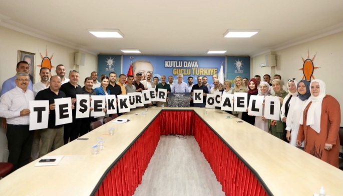 Ellibeş, Kocaeli´ye teşekkür etti