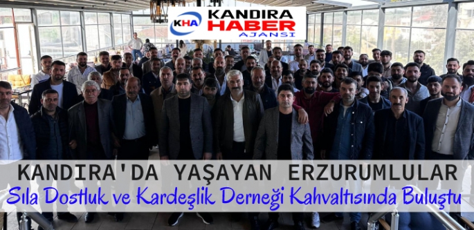 Kandıra'da ki Erzurumlular Kahvaltıda Bir Araya Geldi.