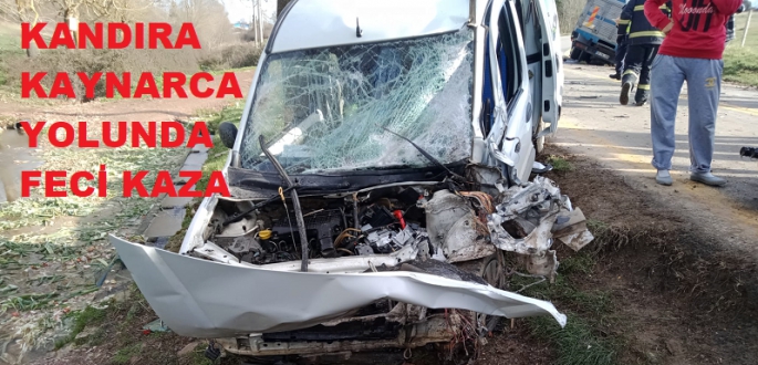 Kandıra-Kaynarca Yolunda Feci Kaza