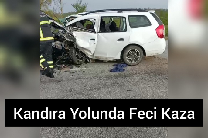 Kandıra Yolunda Feci Kaza