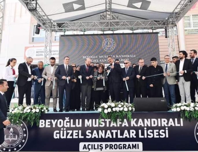 Mustafa Kandıralı Güzel Sanatlar Lisesi Açıldı
