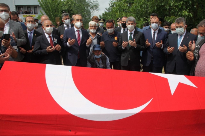 Şehit polis memuru Kandıra´da son yolculuğuna uğurlandı