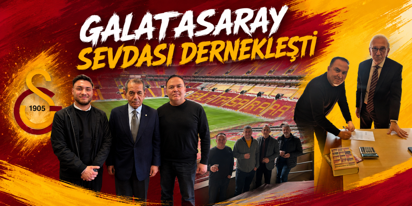 Kandıra’da Galatasaray Sevdası Dernekleşti: Kandıra Galatasaray Taraftarları Derneği Resmen Kuruldu