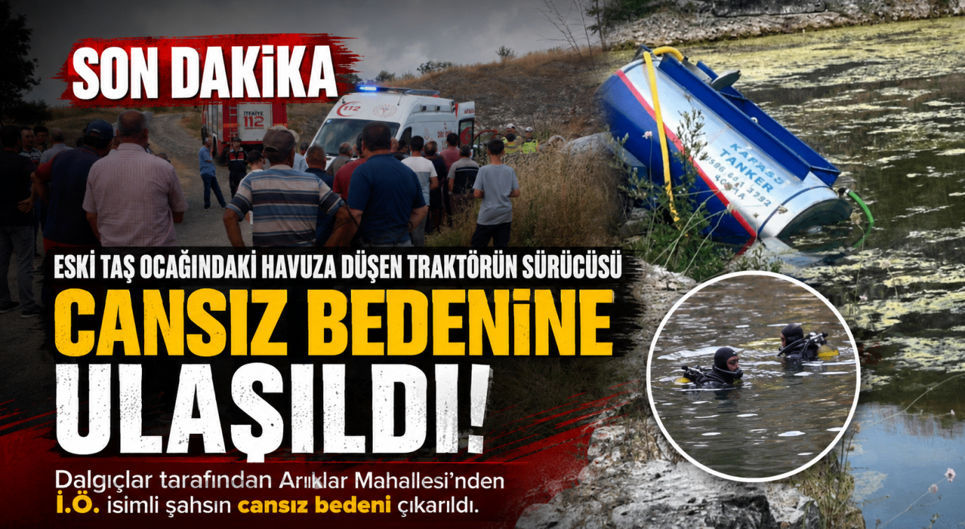 ESKİ TAŞ OCAĞINDA ACI SON