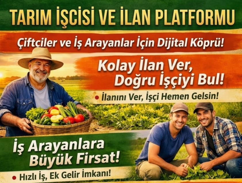 Tarımda İşçi ve İşvereni Buluşturan Dijital Platform: Tarimiscisi.com